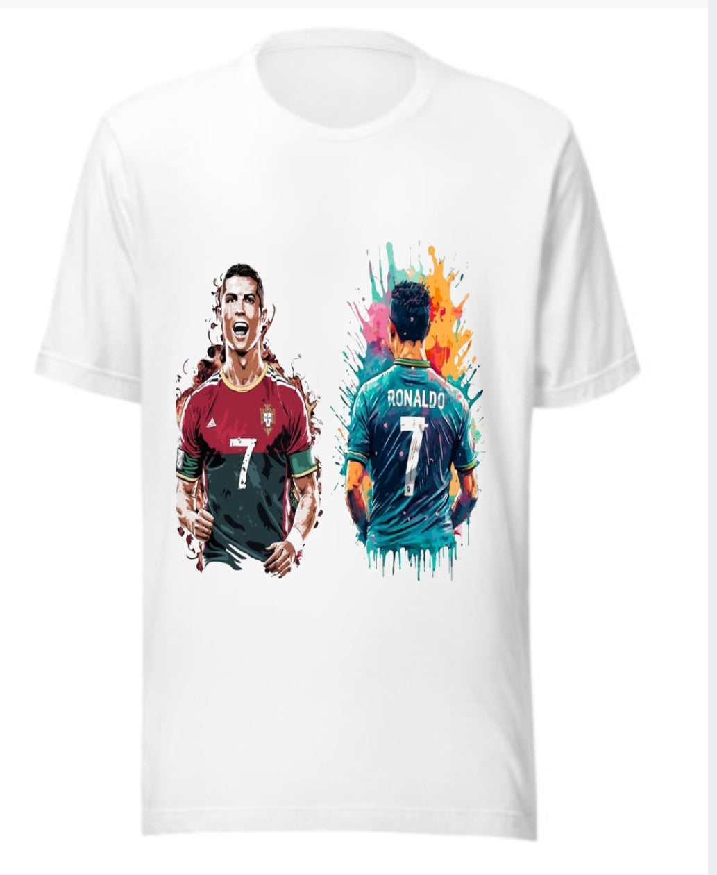 T-shirt Ronaldo customise