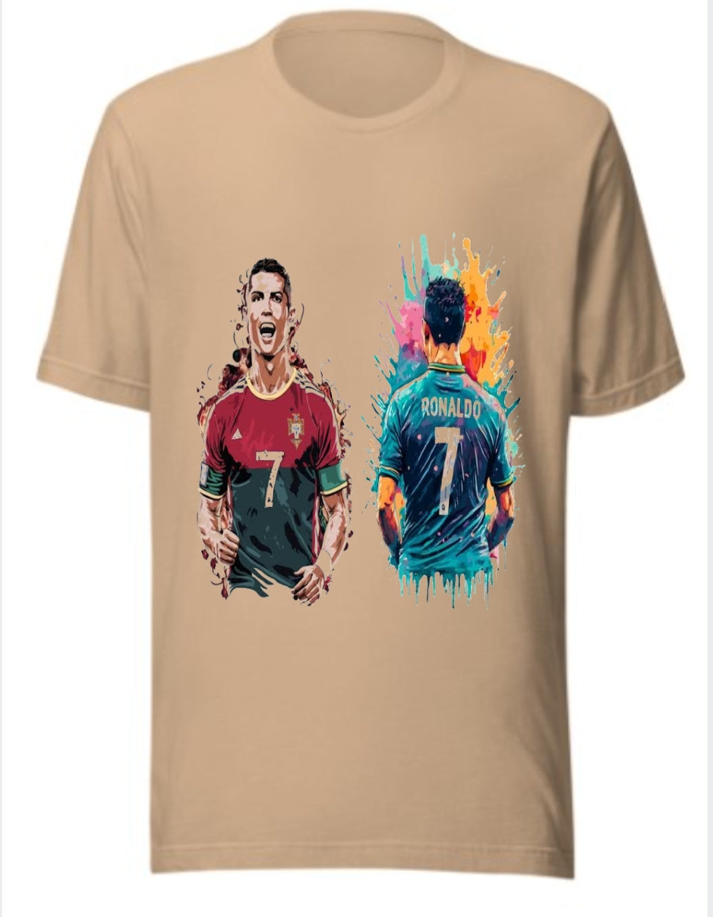 T-shirt Ronaldo customise