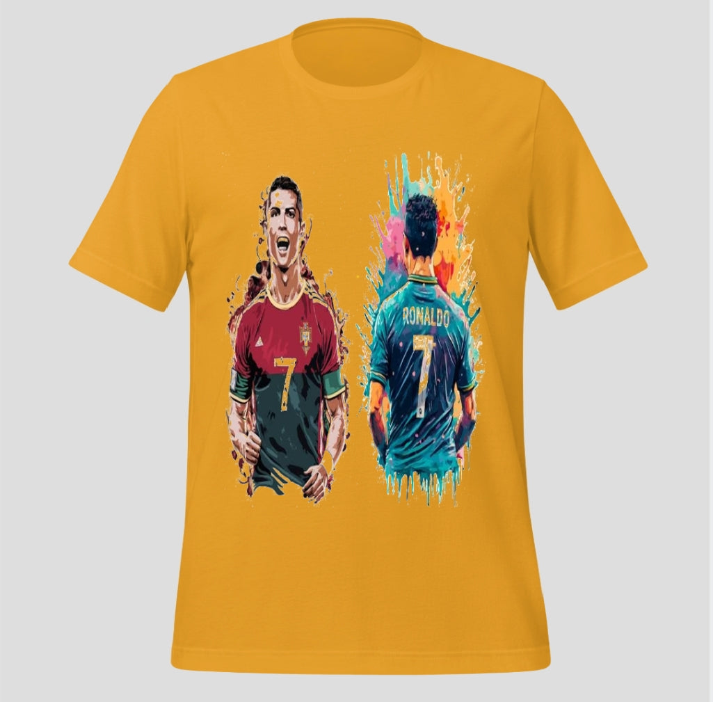 T-shirt Ronaldo customise